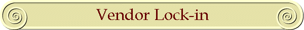 Vendor Lock-in